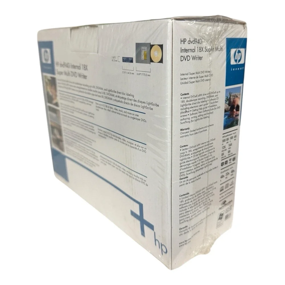 HP dvd940i Lightscribe IDE Internal 18X‎ Super Multi DVD Writer Sealed